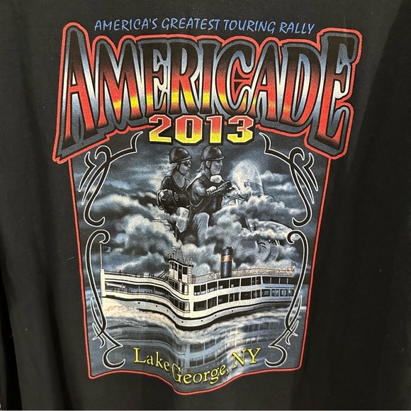 Americade Motorcycle Lake George 2013 Long Sleeve - Picture 2 of 7